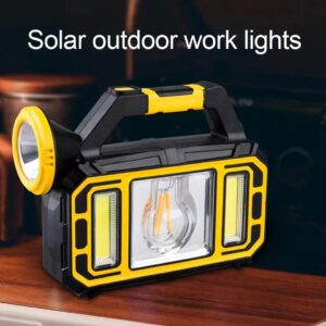 Solar Lantern Emergency Camping Lamp + Mobile Power Bank for Outdoor  Camping Hiking