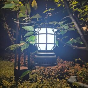 Sell Handle LED Camping Lantern Rechargeable Tent lamp solar powered camping lamp for outdoor(random color)